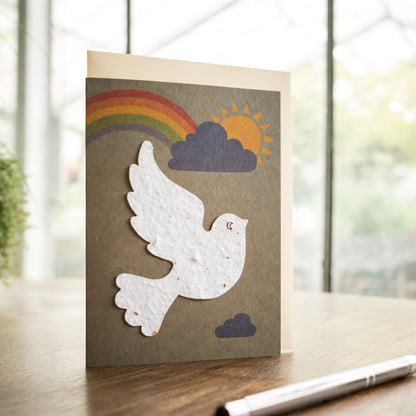 Grußkarte "Friedenstaube"