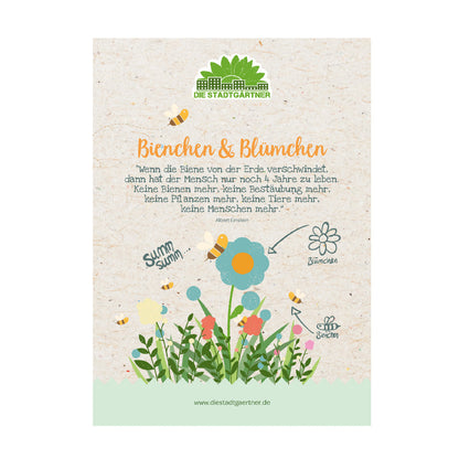 Kräuterkiste "Blümchen & Bienchen"