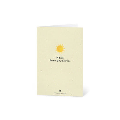 Grußkarte - Hallo Sonnenschein
