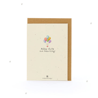 Grußkarte - Alles Gute zum Geburtstag