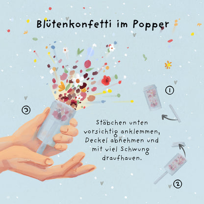 Blütenkonfetti - Yay!