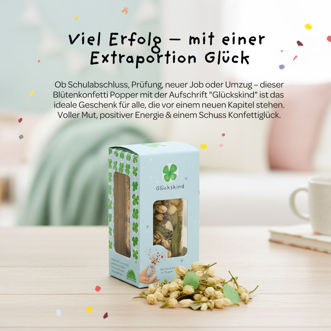 Blütenkonfetti - Glückskind