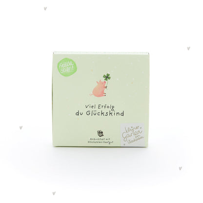 Pflanzkästchen - Viel Erfolg du Glückskind