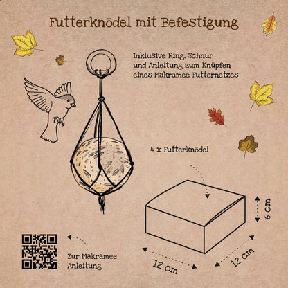 4 BIO-Leckerbissen – Futterknödel