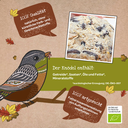 4 BIO-Leckerbissen – Futterknödel