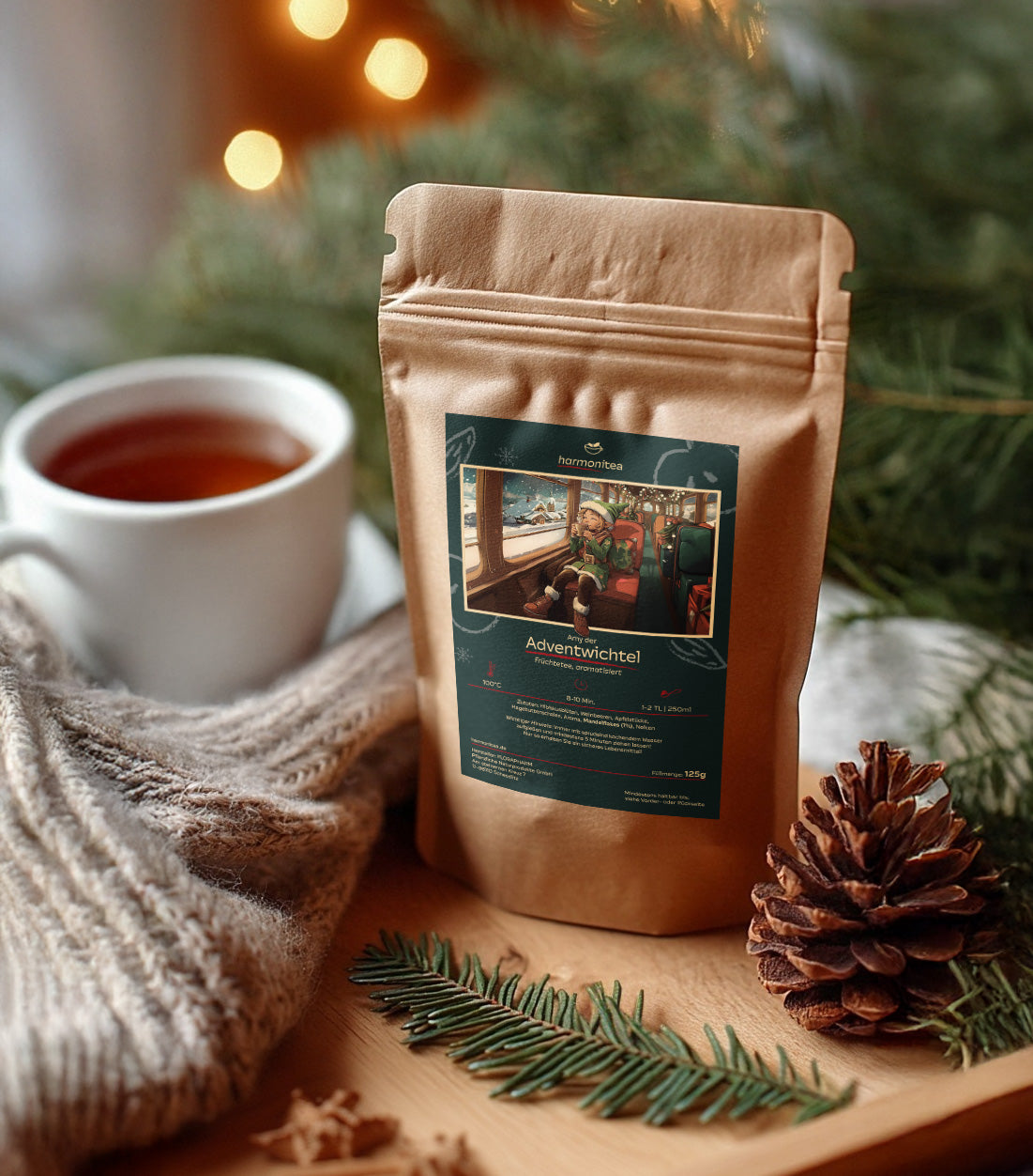 Amy der Adventwichtel, Weihnachtstee