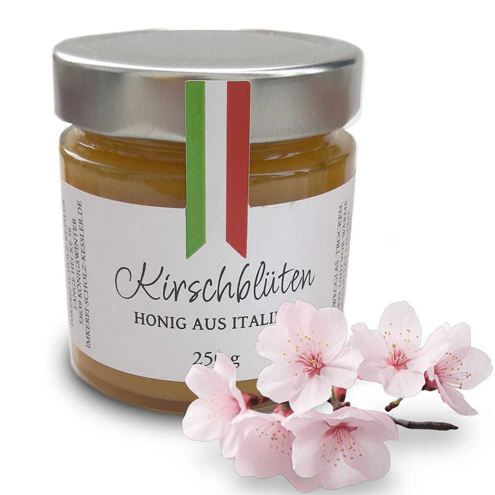 3er Honig-Geschenkset mit Holztablett