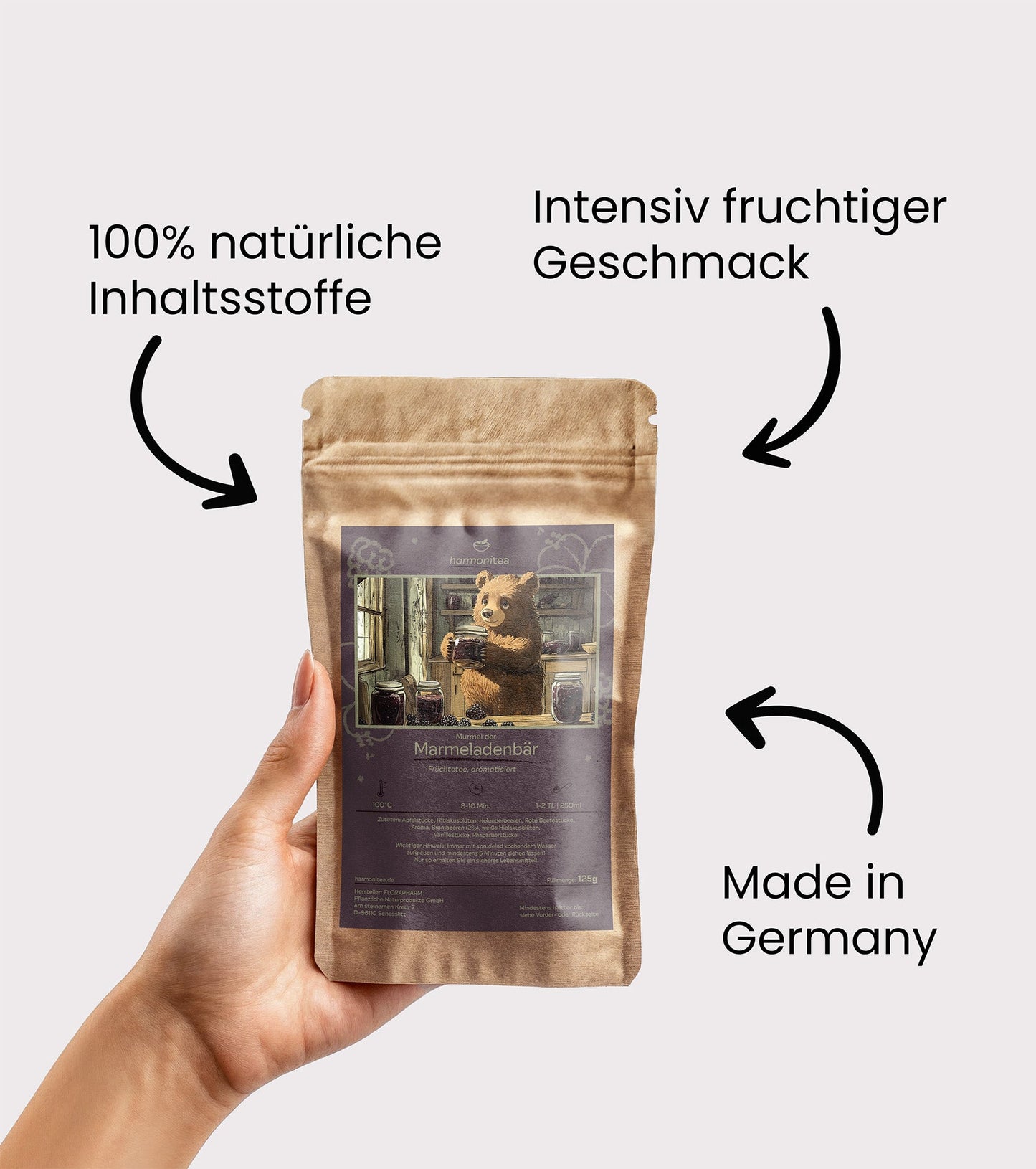 Murmel der Marmeladenbär, Beeren-Früchtetee