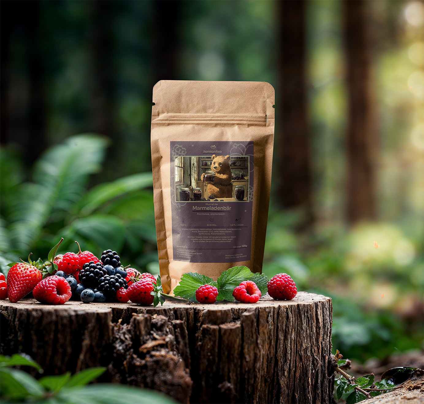 Murmel der Marmeladenbär, Beeren-Früchtetee