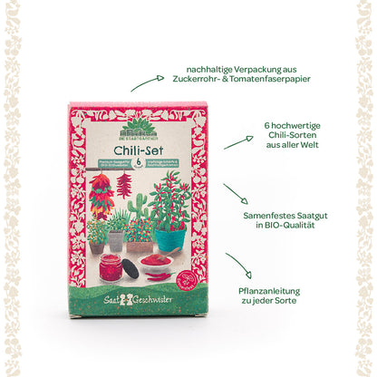 BIO-Saatgut-Set "Chili"