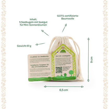 Saatkugeln "Sonnenblumen"