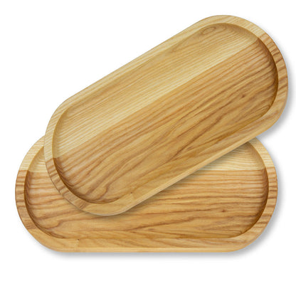 2er Honig-Geschenkset mit Holztablett