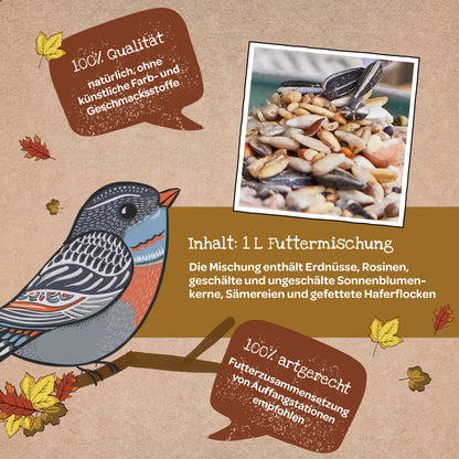 Große Mahlzeit – 1 L Vogelfutter