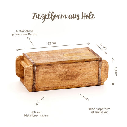 Dekorative Ziegelform