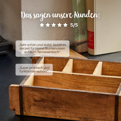 Ziegelform mit 4 Fächern