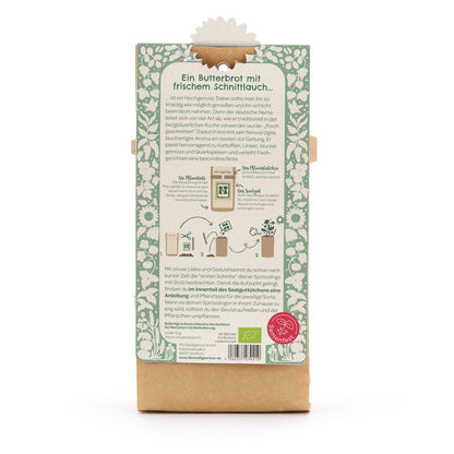 Anzuchtset – Minigarten BIO-Schnittlauch