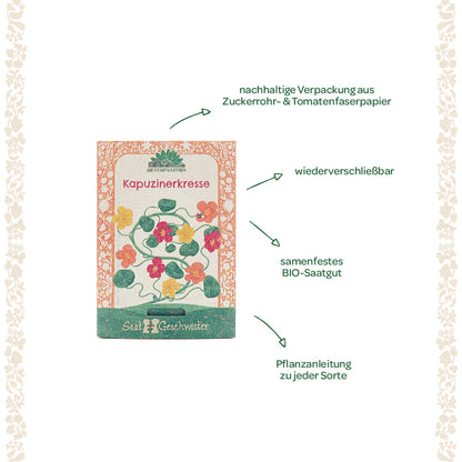 BIO-Saatgut Kapuzinerkresse