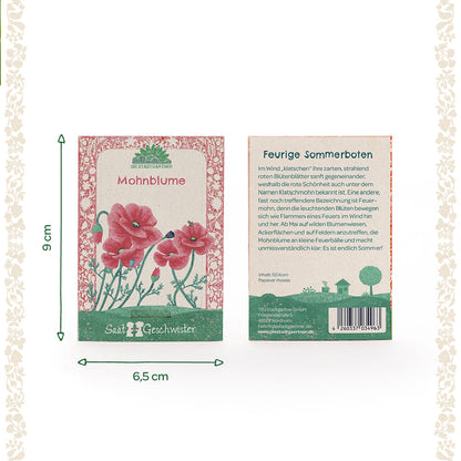Saatgut Mohnblume